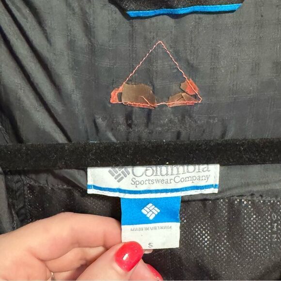 Columbia- Mighty Lite Black Long Line Hooded Puffer Jacket OmniHeat, Size Small - Picture 4 of 16